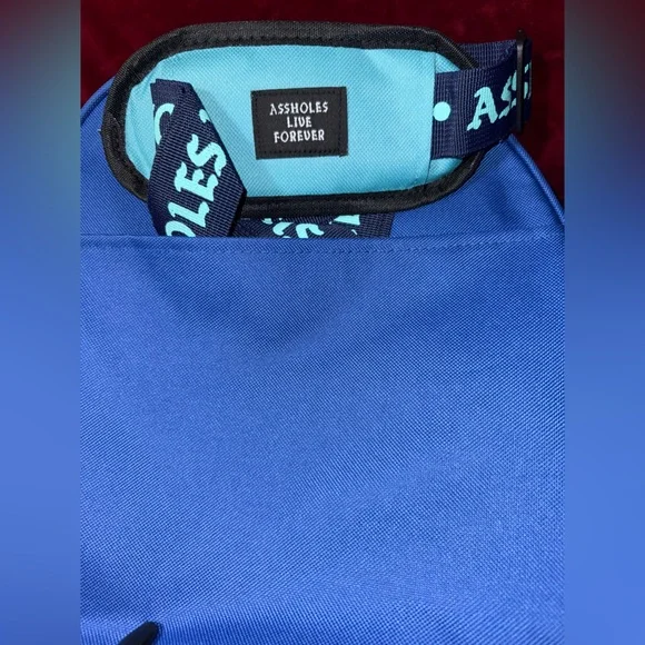 ALF (Assholes Live Forever) Blue “Emotional Baggage” Duffel Bag- New